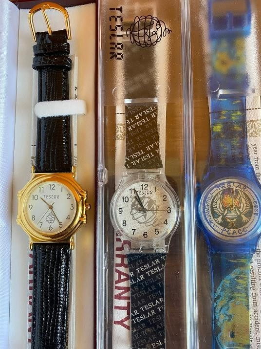 Teslar watches, bundle of 6, new