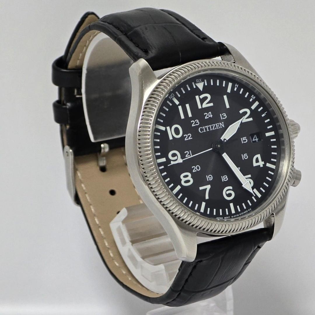 Citizen Solar H11A-S068517 Pilot Watch Black Japan 0714212