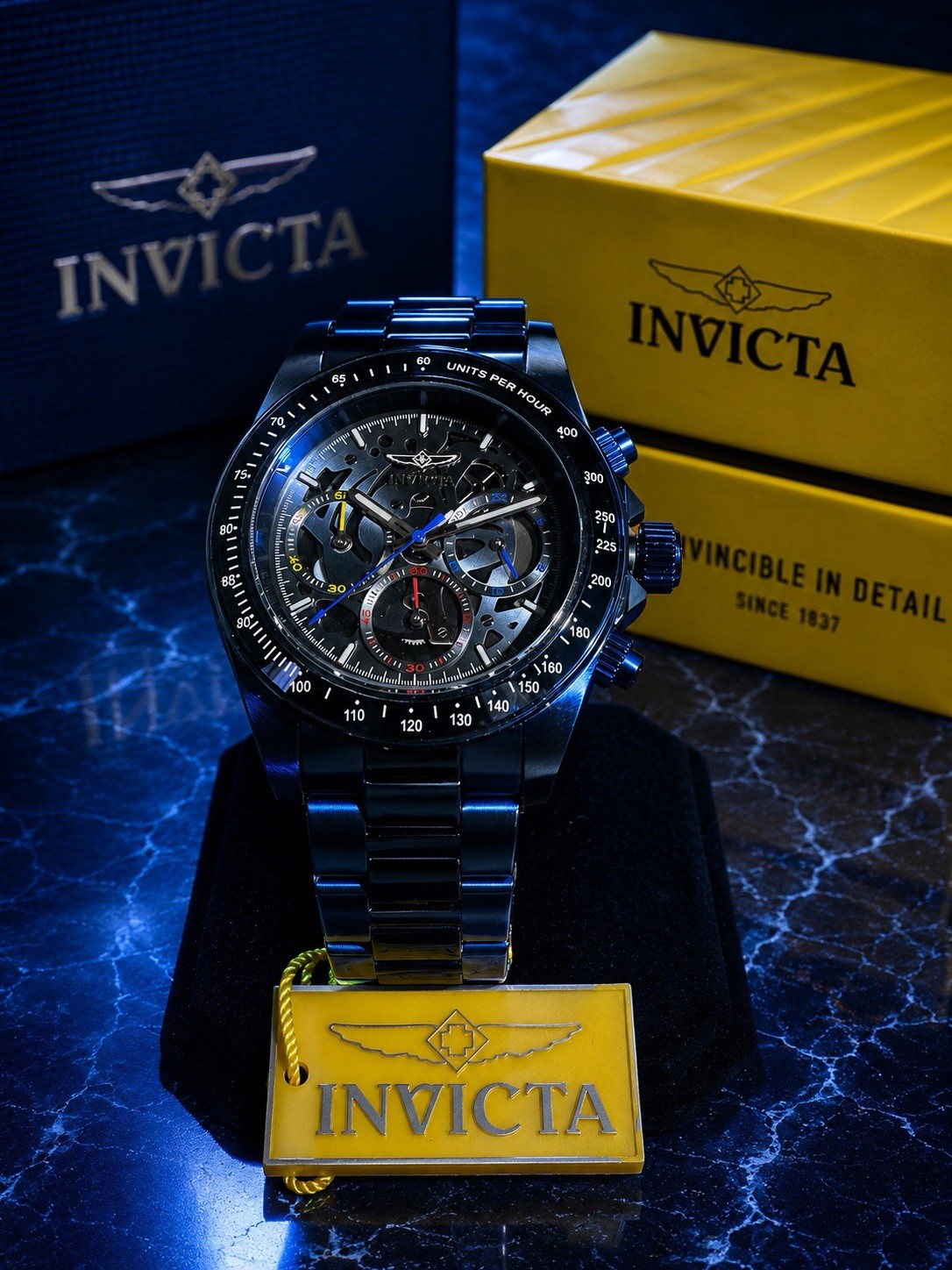 Invicta Speedway Stratacore Men’s Watch – 40mm, Blue