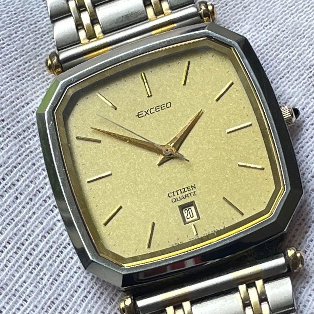 CITIZEN EXCEED QUARTZ 2710-272510 CM 【USED】