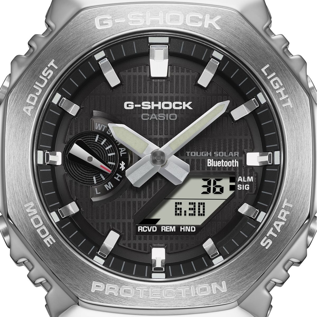Brand New G SHOCK GBM 2100 1AJF Bluetooth Equipped Tough Solar With Tags Low