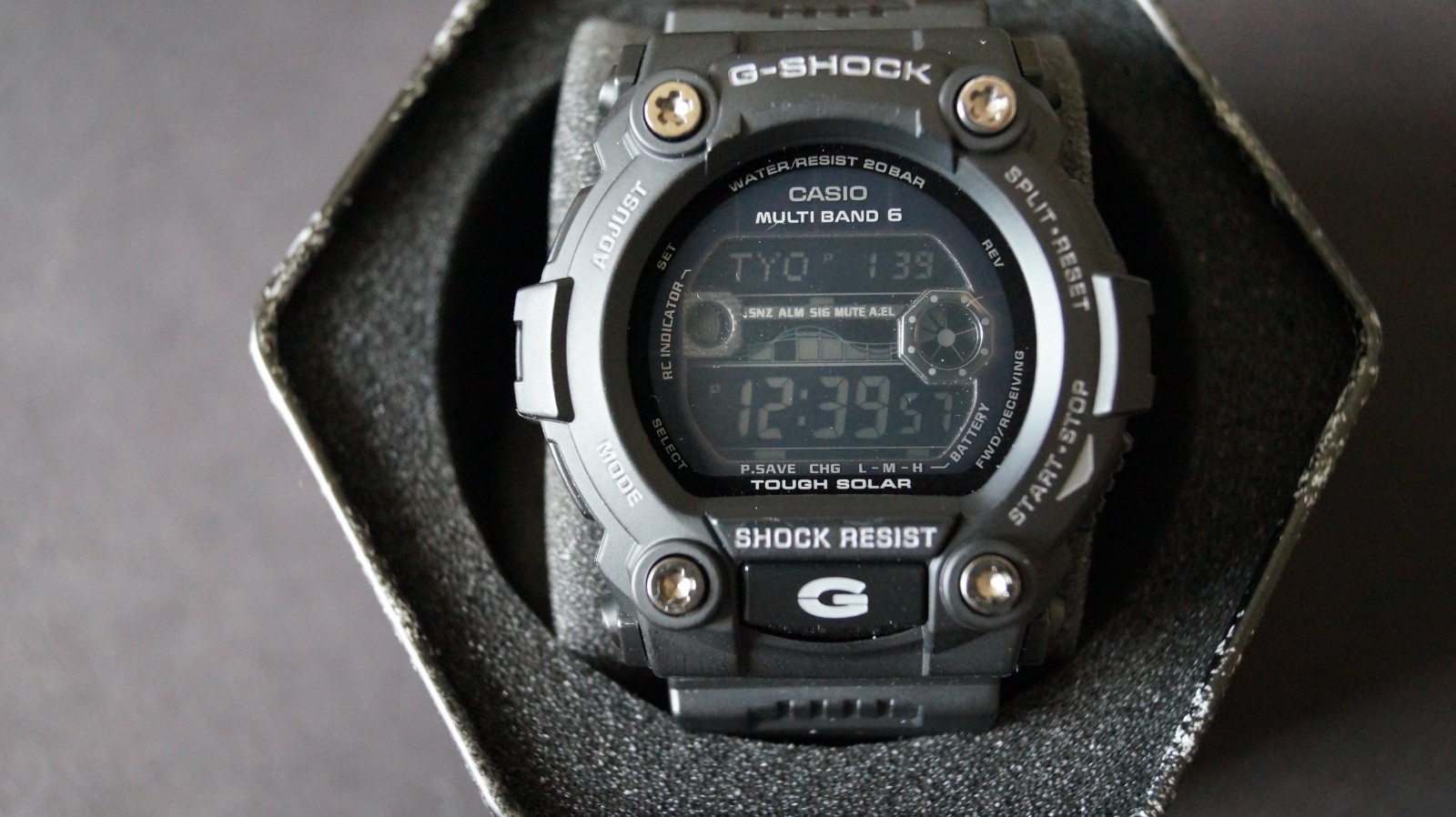 CASIO G-SHOCK GW-7900B Multiband 6 Solar Watch negative case 50mm black 3200