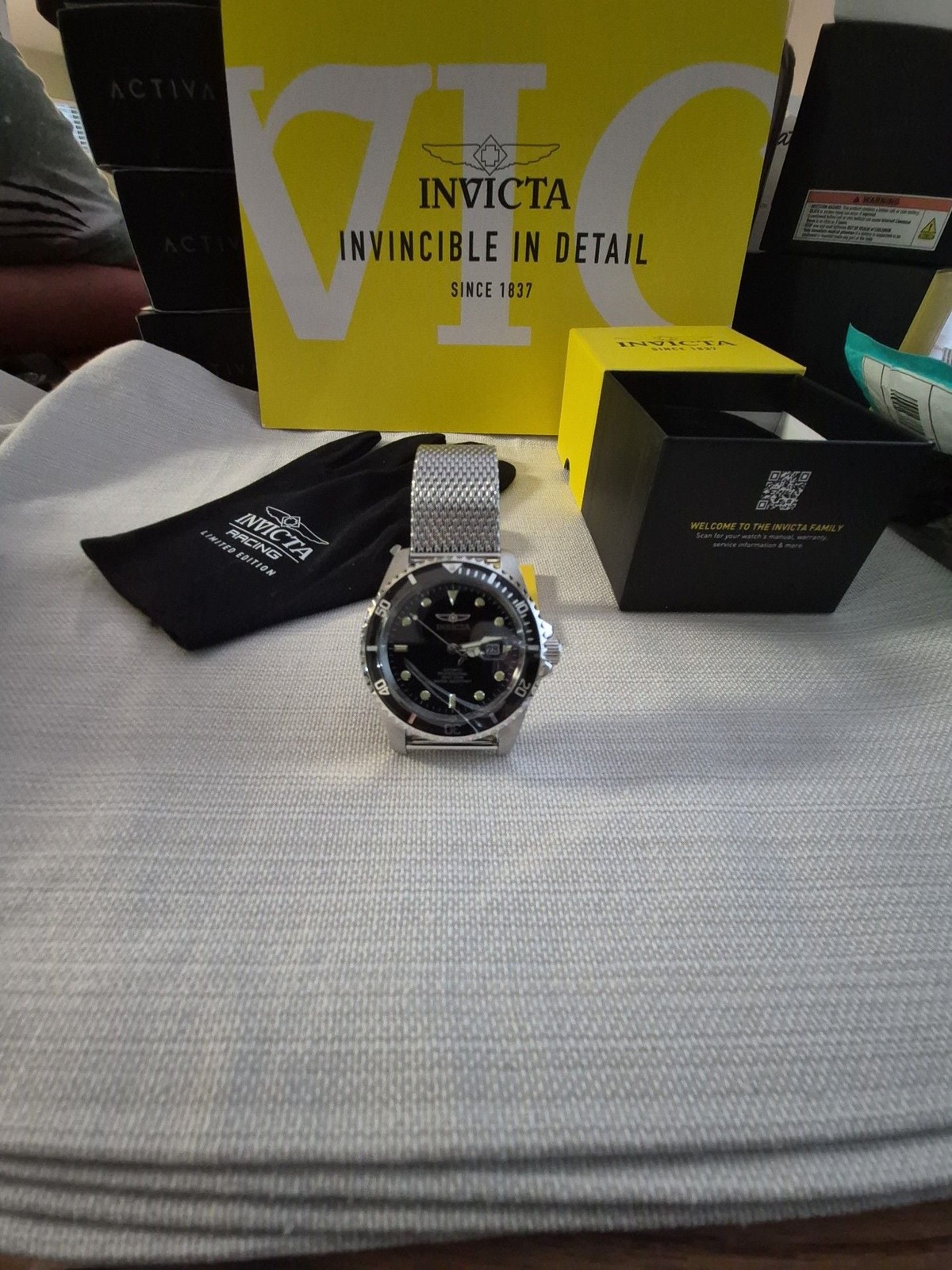 47964 Invicta Gran Diver Bastion Auto Men’s Watch SS