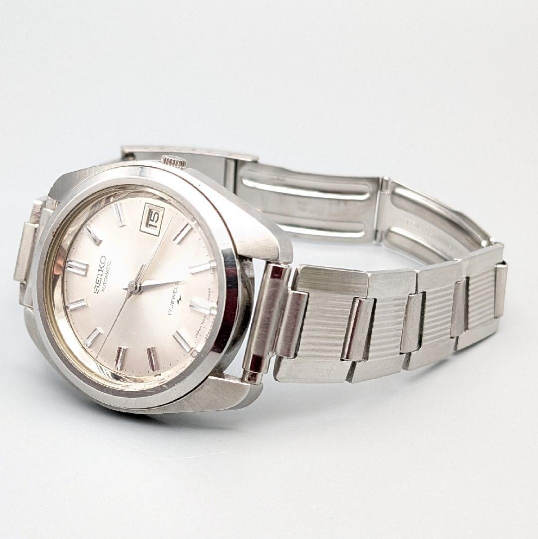 SEIKO 1971-7005 Automatic Gold 37.8mm Used Watch Analog Date Running Stainless