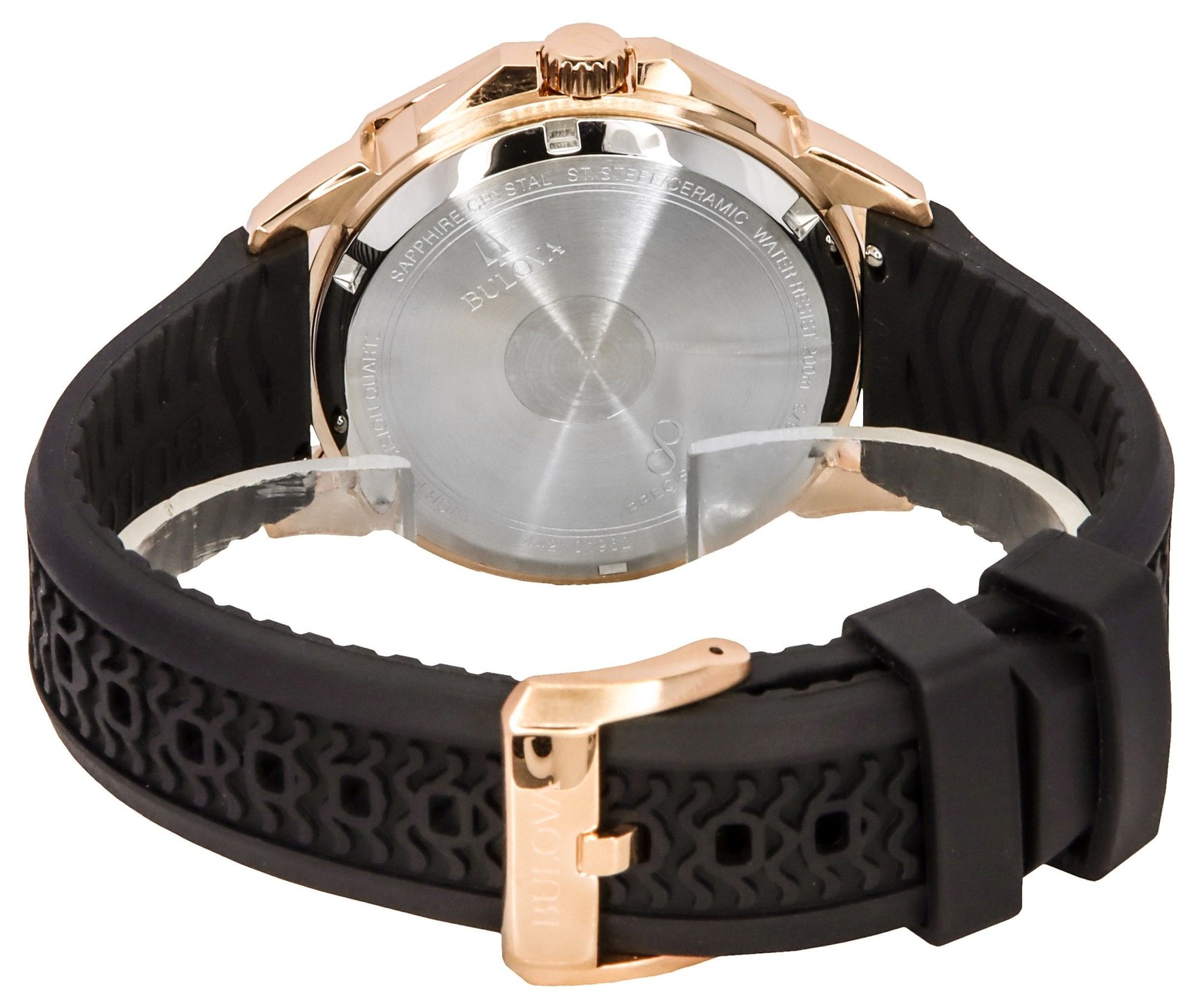 Bulova Marine Star Brown Dial Precisionist Quartz Diver’s Men’s Watch 98B421