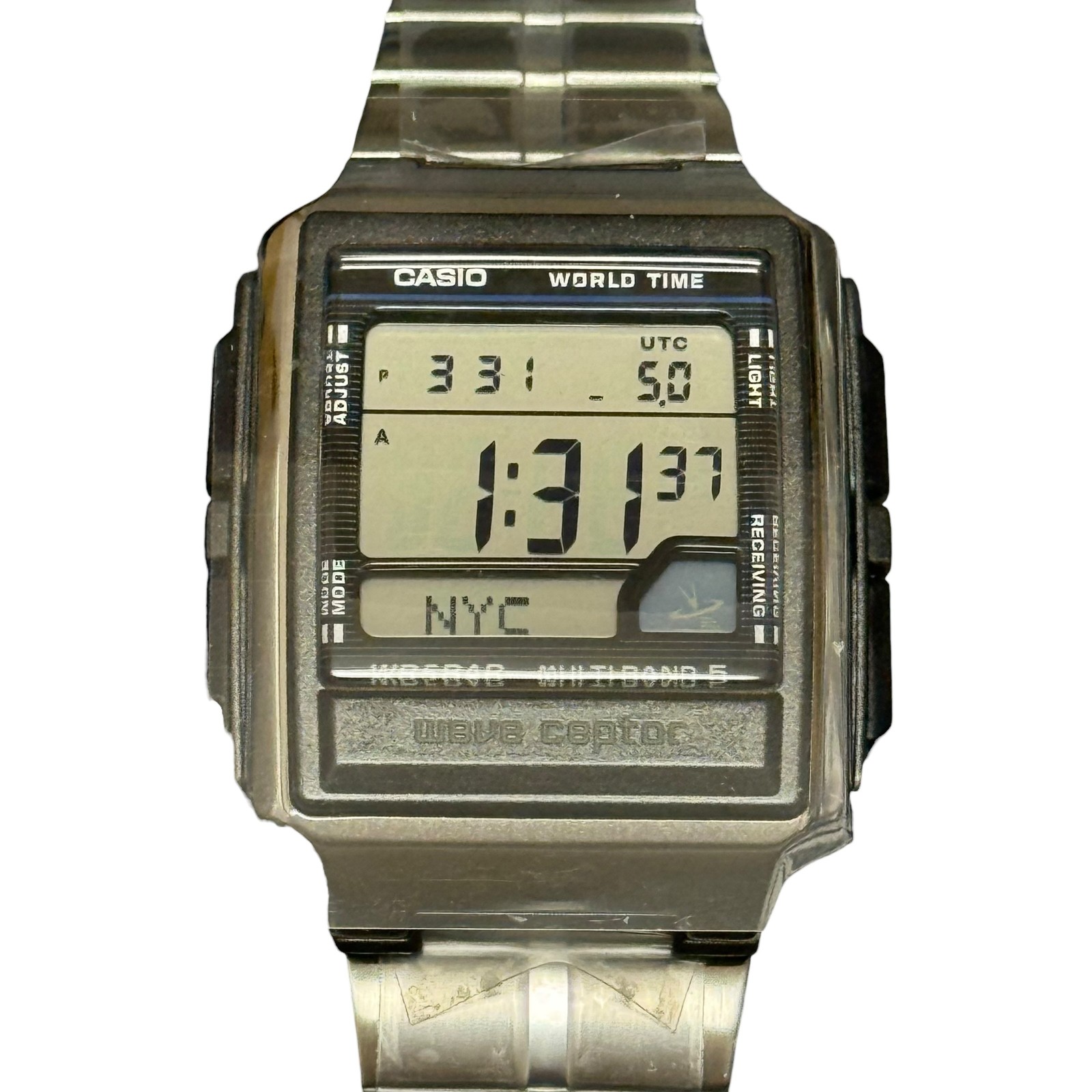 CASIO Wave Ceptor Radio Controlled Watch WV-59RD-1AJF Silver Men’s Wristwatch