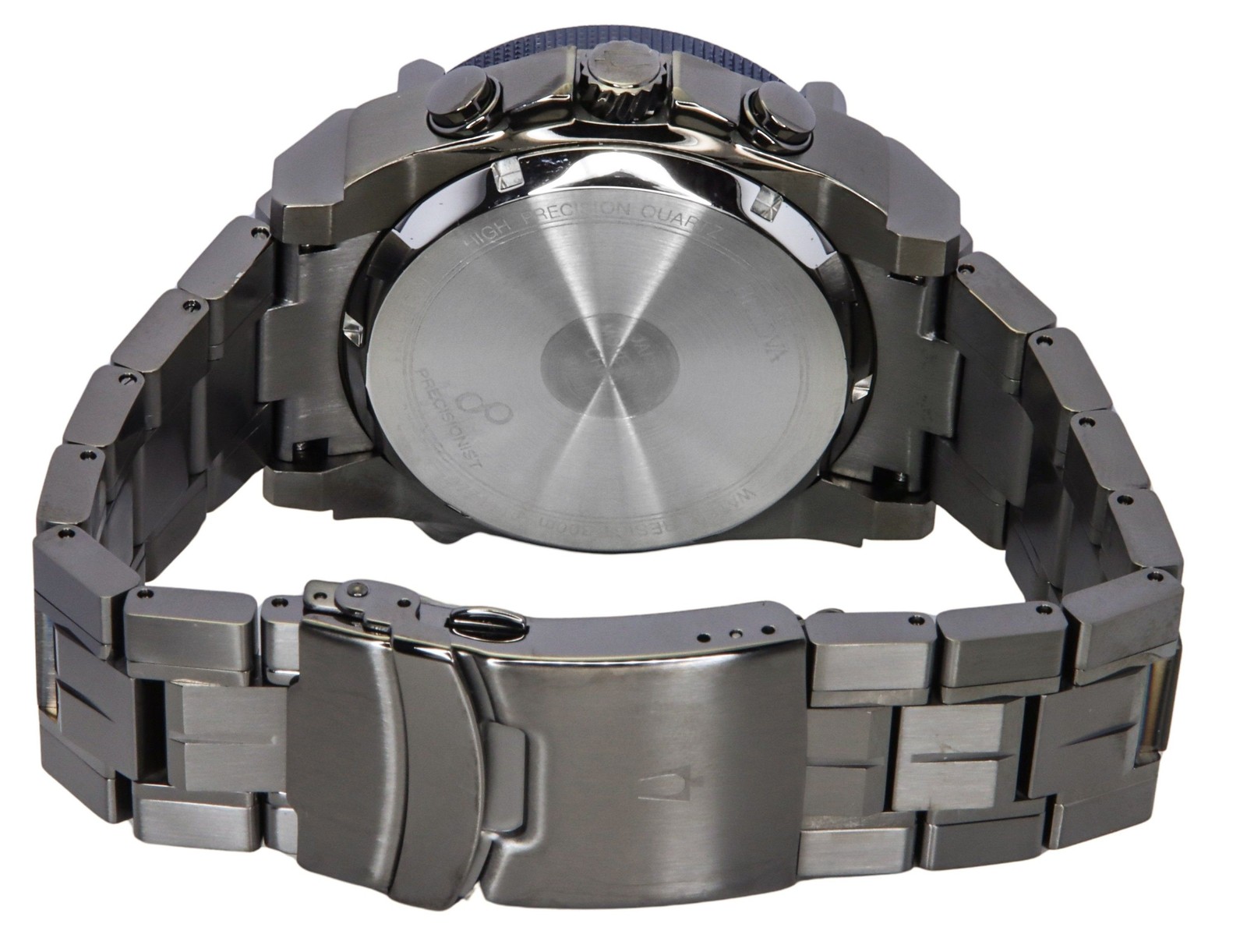 Bulova Icon Precisionist Chronograph Tachymeter Divers 98B343 300M Mens Watch