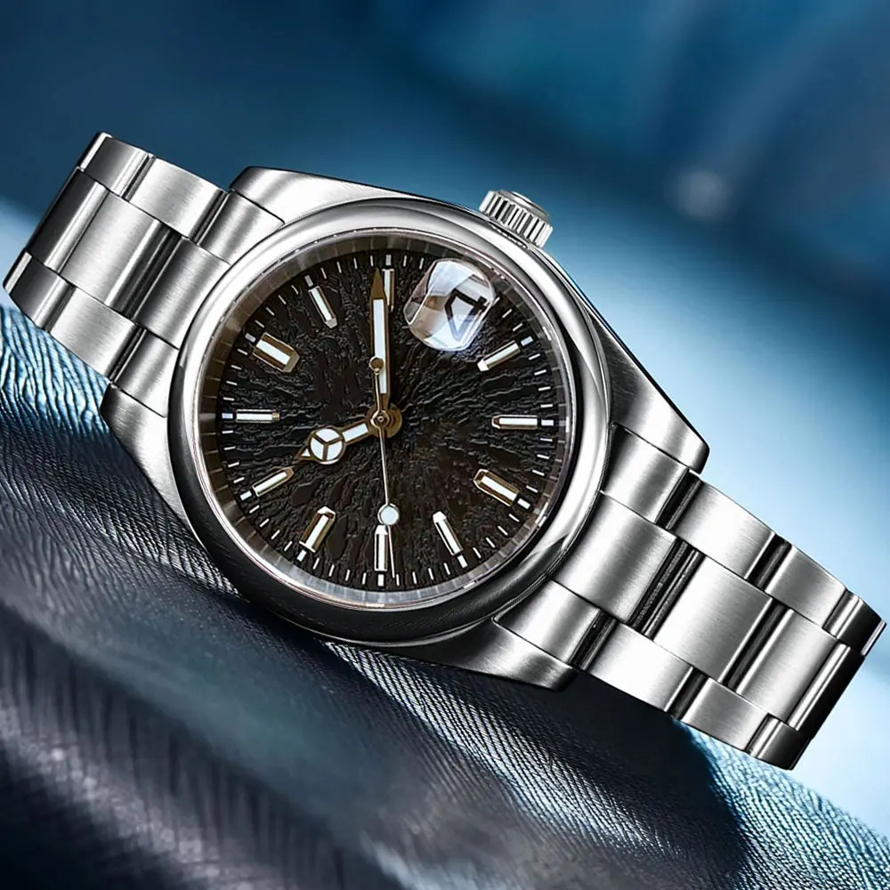 Tandorio Sapphire Glass Men’s Automatic Mechanical Diver Watch For Miyota 8215