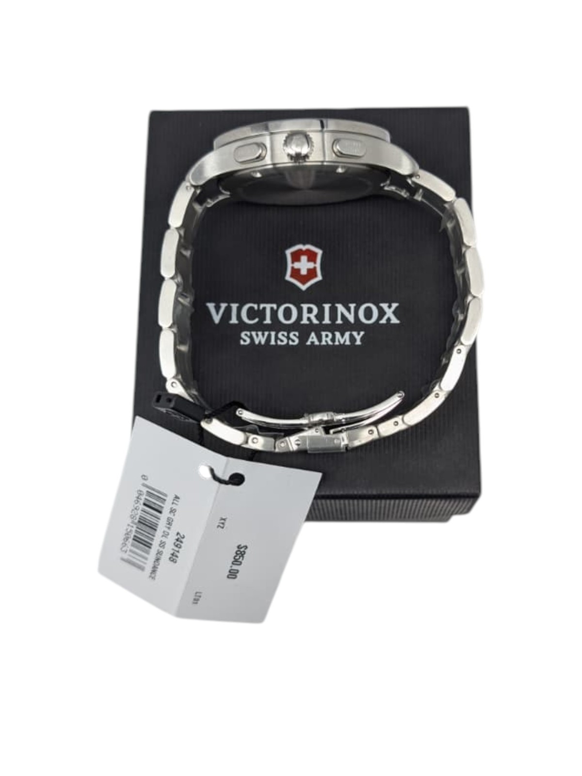 Victorinox Alliance 249148 Men’s Sport Chronograph Gray Dial 44 mm Watch $850