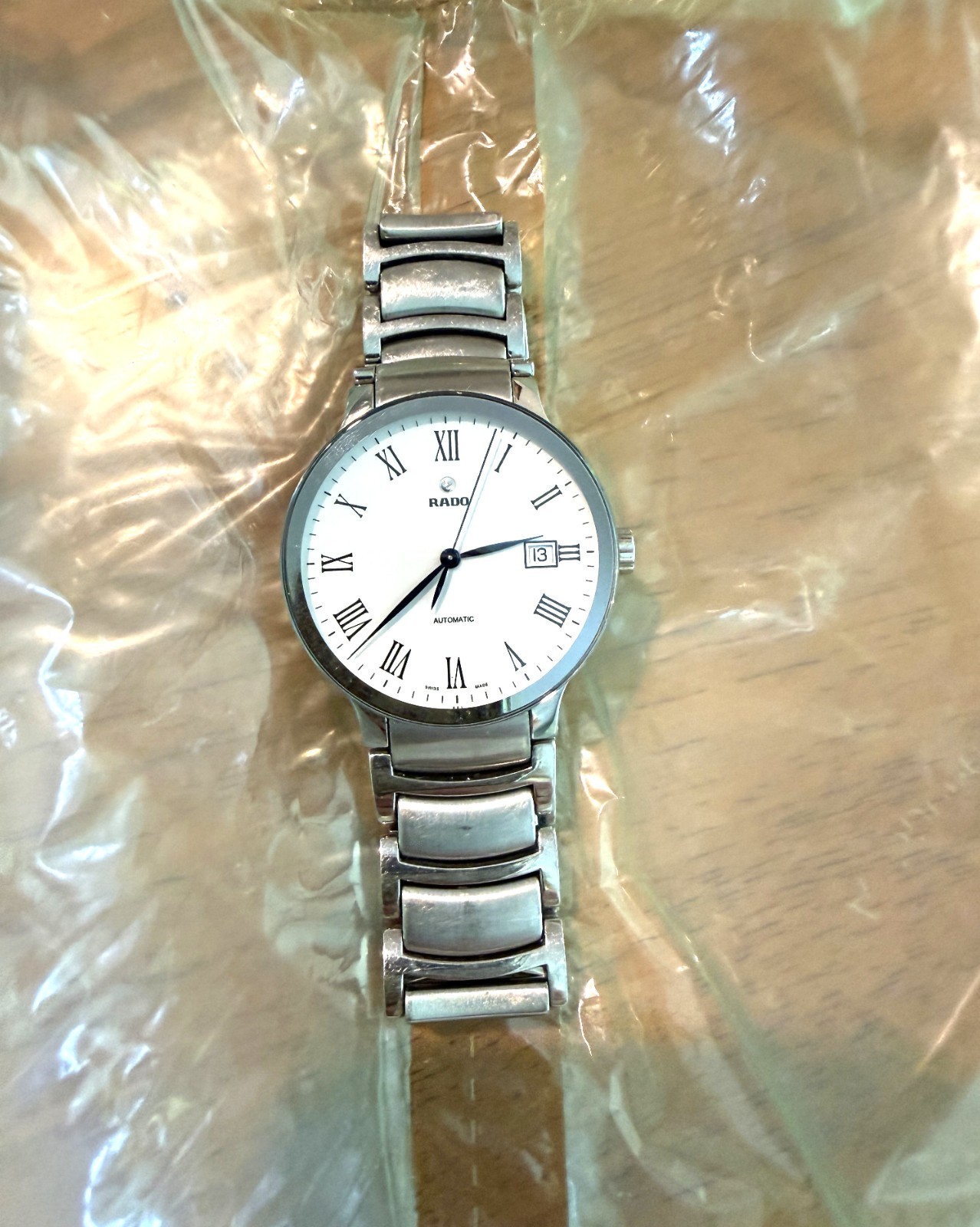Rado Centrix Stainless Steel Automatic Watch w/Date 655.093.3 (30m)