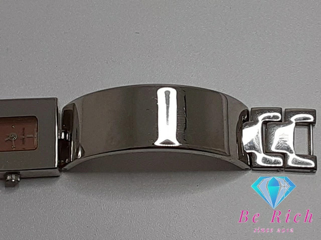 [A1R] Marie Claire Square Pink Silver SS Bracelet Quartz Watch [n4x]