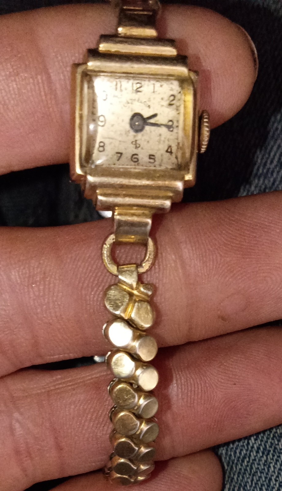 Vintage 10k gold filled Lady Elgin