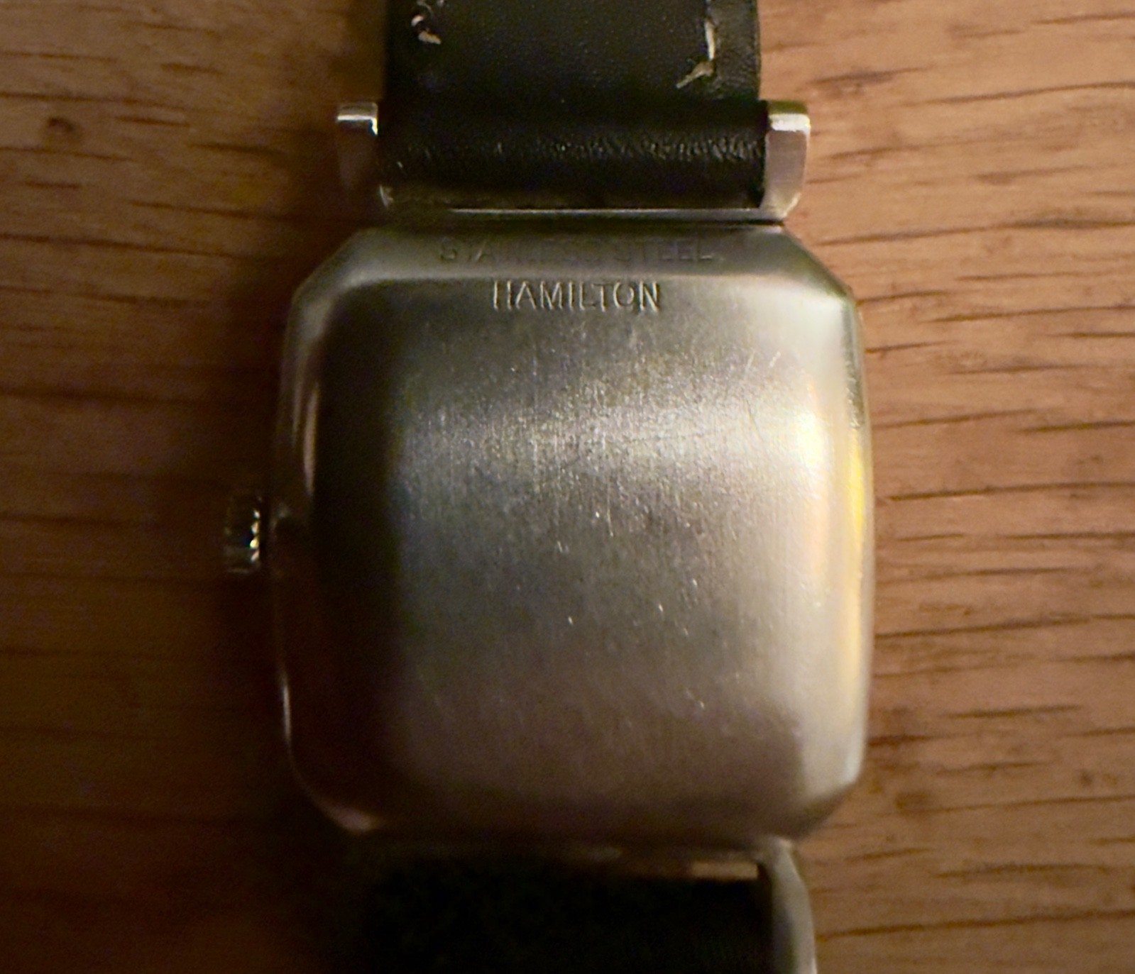 Vintage Hamilton Raymon 747 17J Stainless Steel + Original Boxes Art Deco Watch