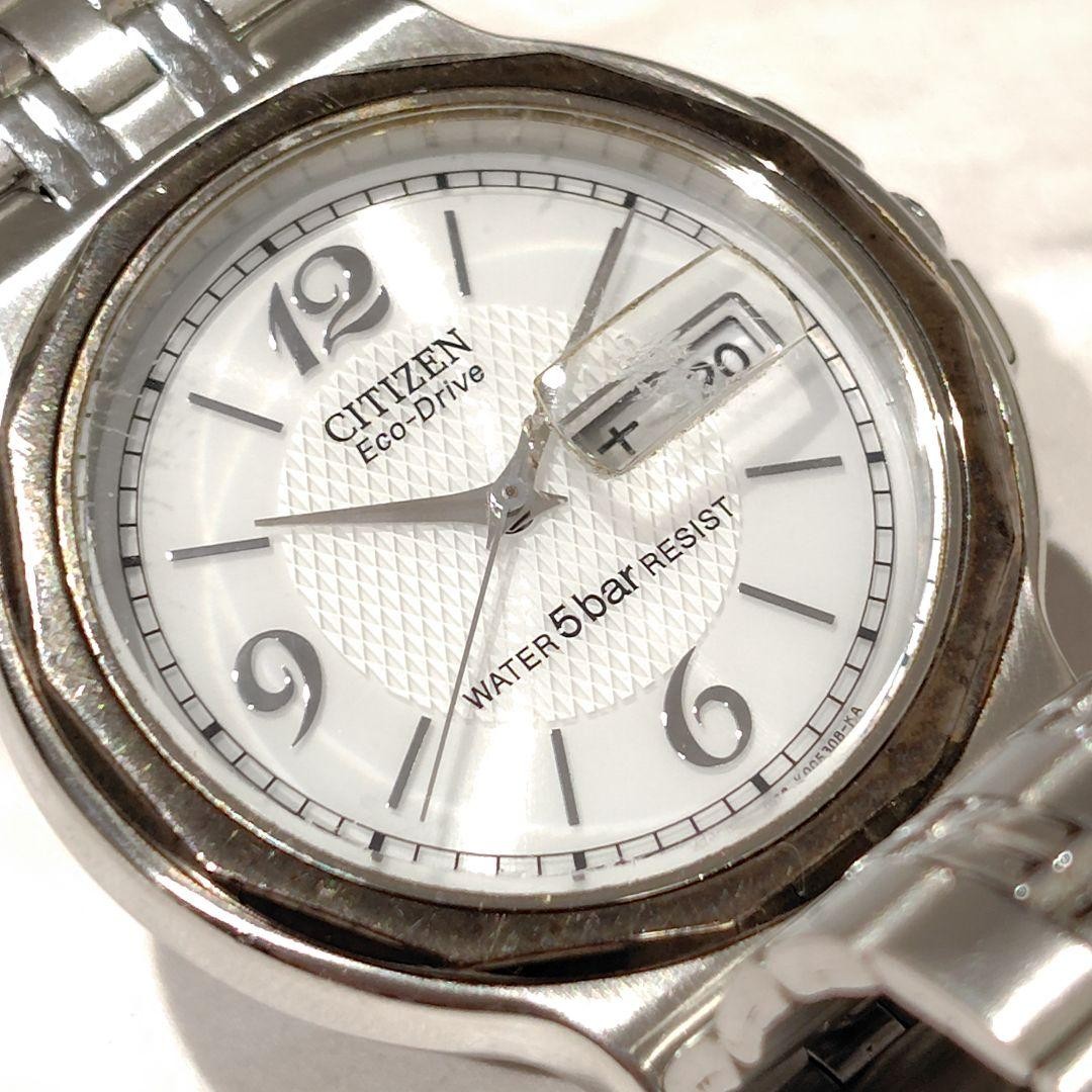 Tested and working: CITIZEN Eco-Drive E100 Men’s Calendar Watch 【USED】