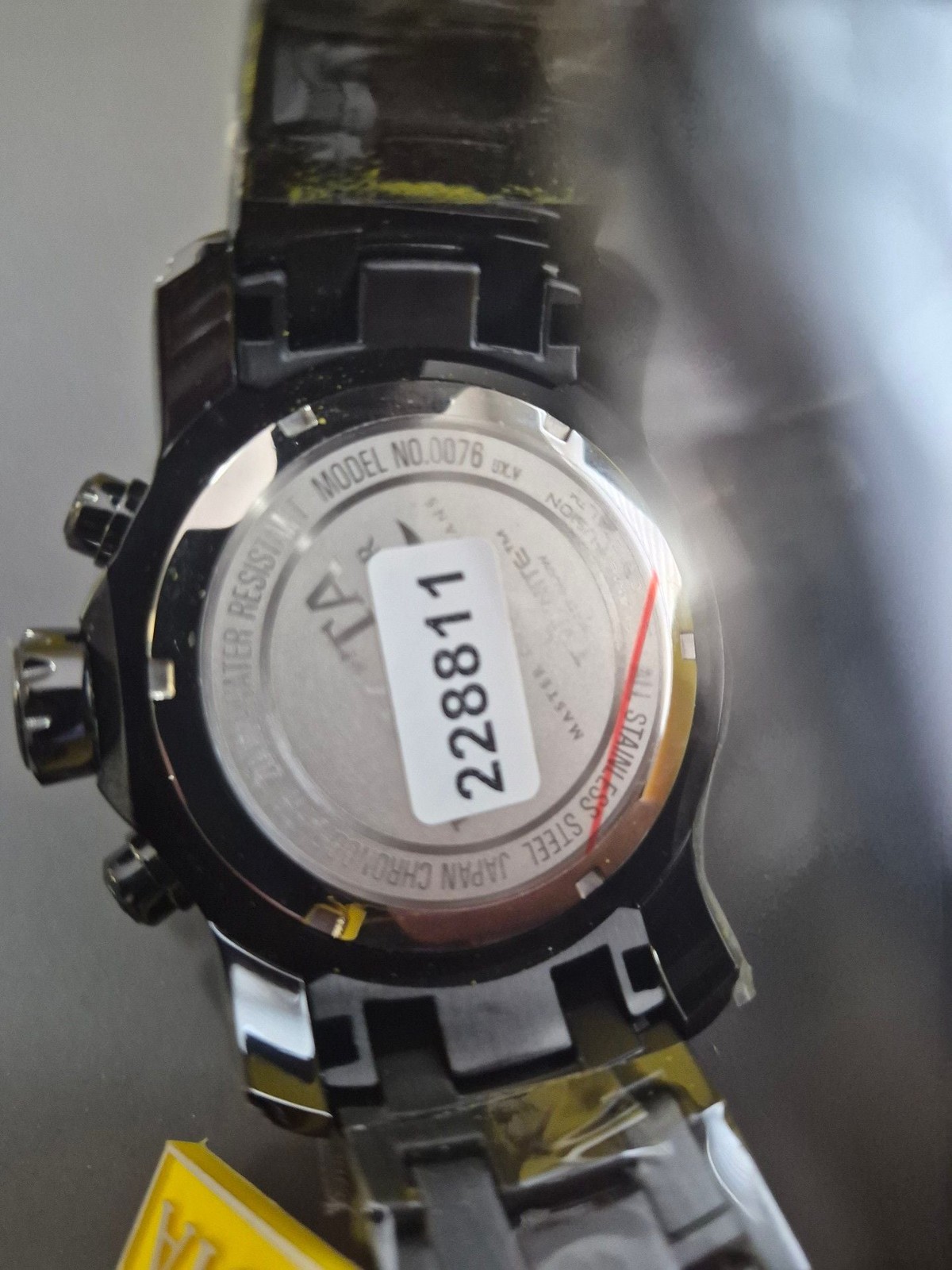 Invicta Pro Diver Scuba 0076 Limited Edition Chrono Watch 48mm Black