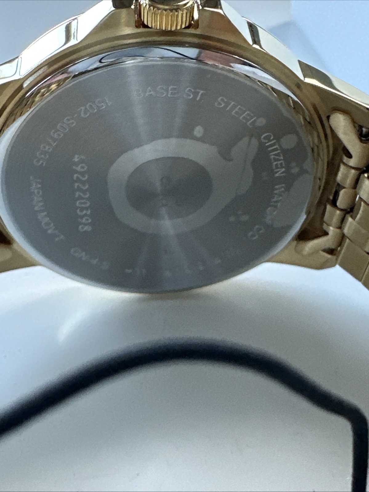 Citizen Quartz Black Dial Gold-tone Men’s Watch BF2013-56E