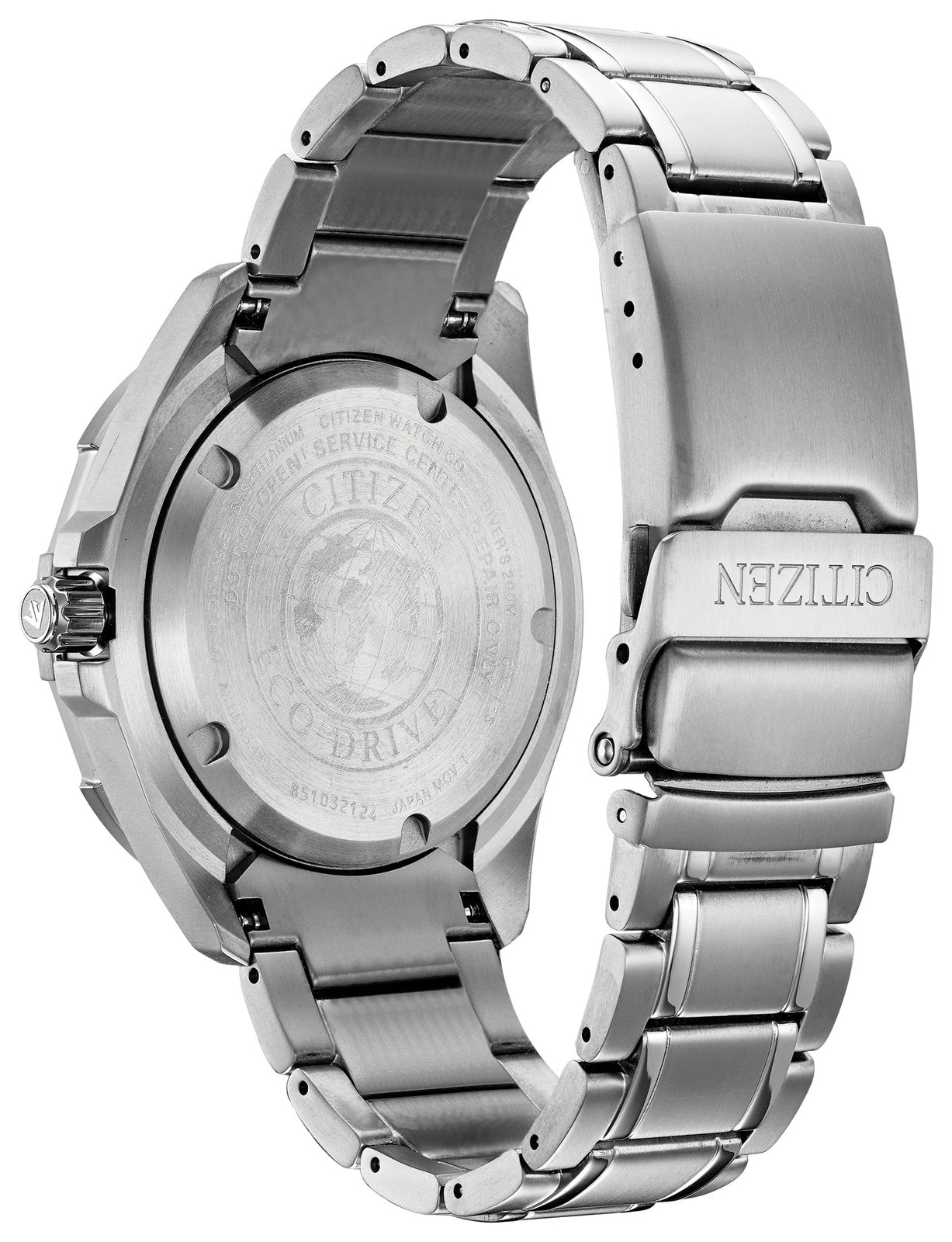 New Citizen Promaster Super Titanium Black Dial Diver Watch BN0200-56E