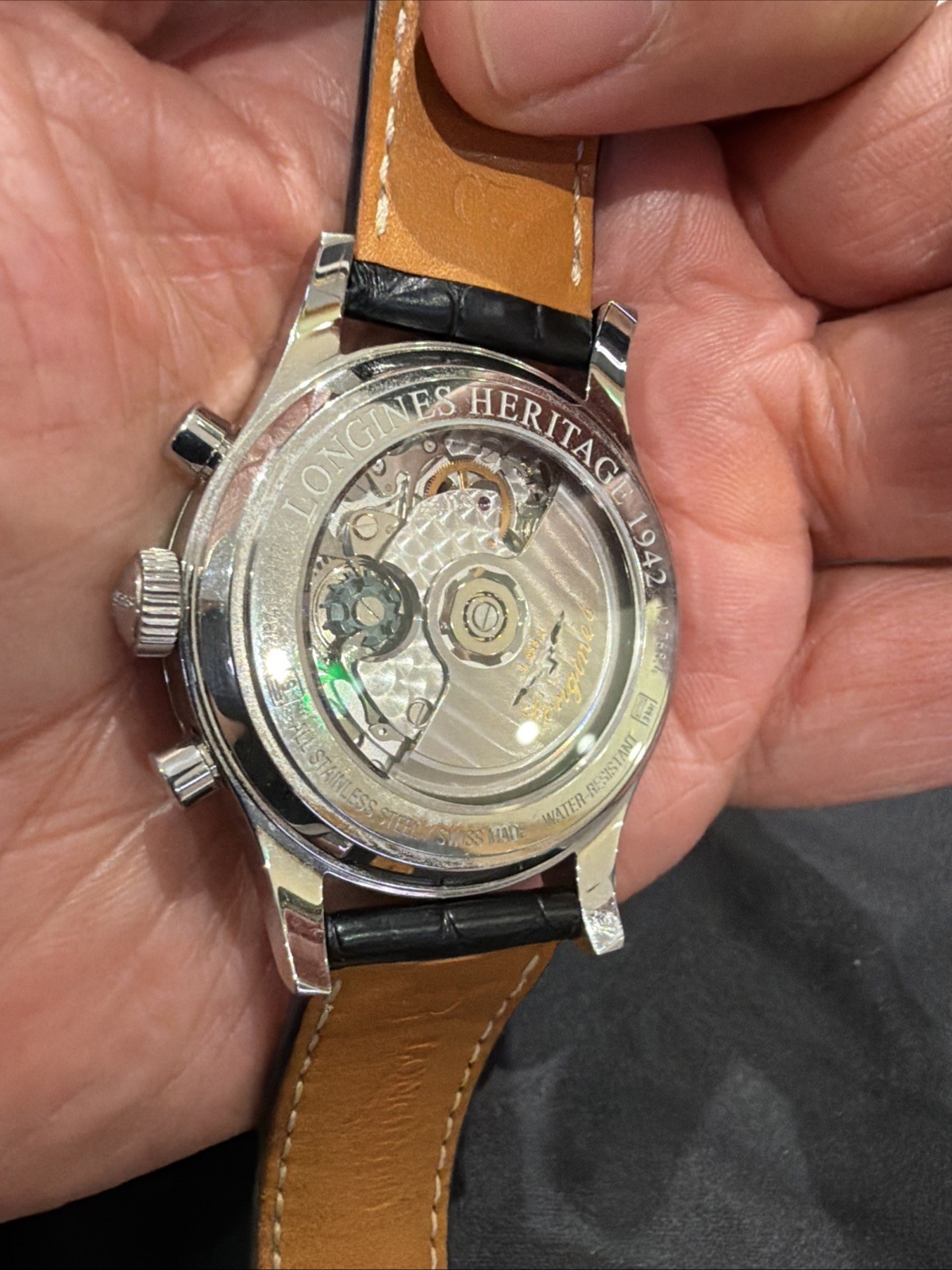 Longines Heritage Silver Men’s Watch – L28274730