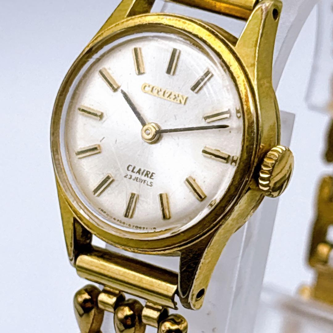 [Rare Japanese National Railways Commemorative Item] Citizen Claire 23 Jewels Ha