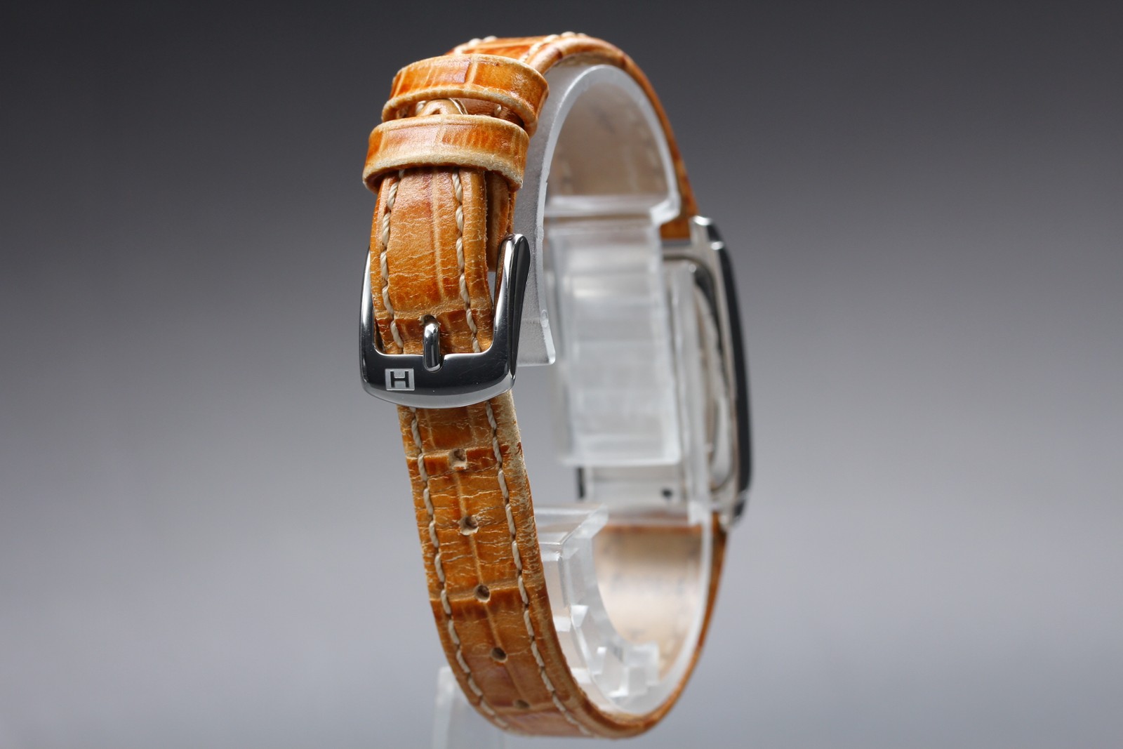 [Near MINT] Hamilton Ardmore H112110 19mm White Dial Quartz Women’s Watch JAPAN
