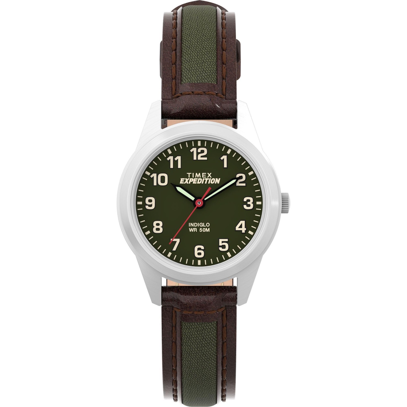 Timex Ladies Expedition Field Mini 26mm Leather Strap Watch – TW4B12000 NEW
