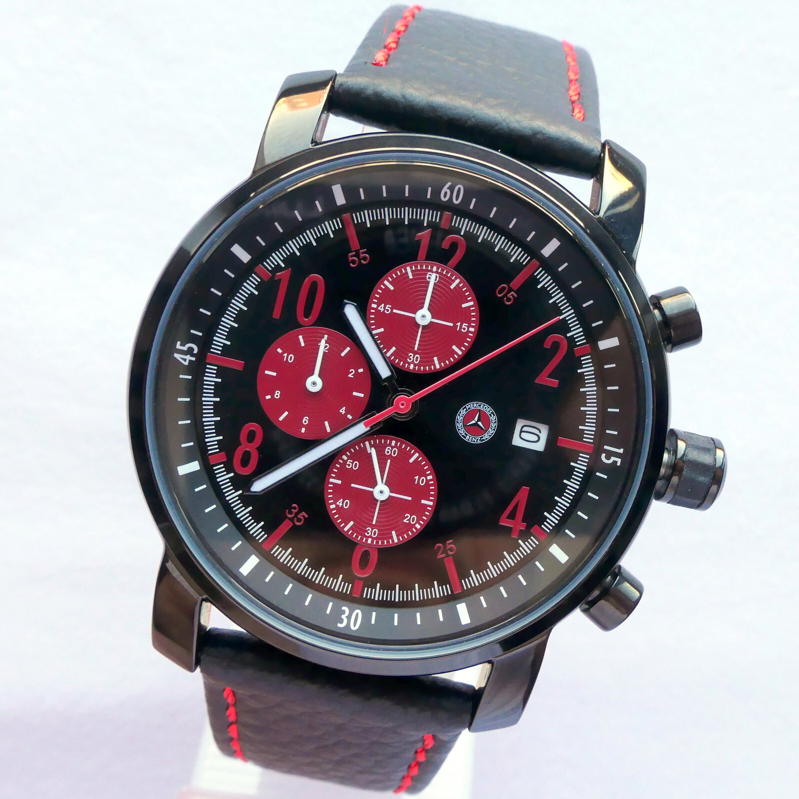 Mercedes Benz Motorsport Racing AMG Sport Coupe Car Accessory Chronograph Watch