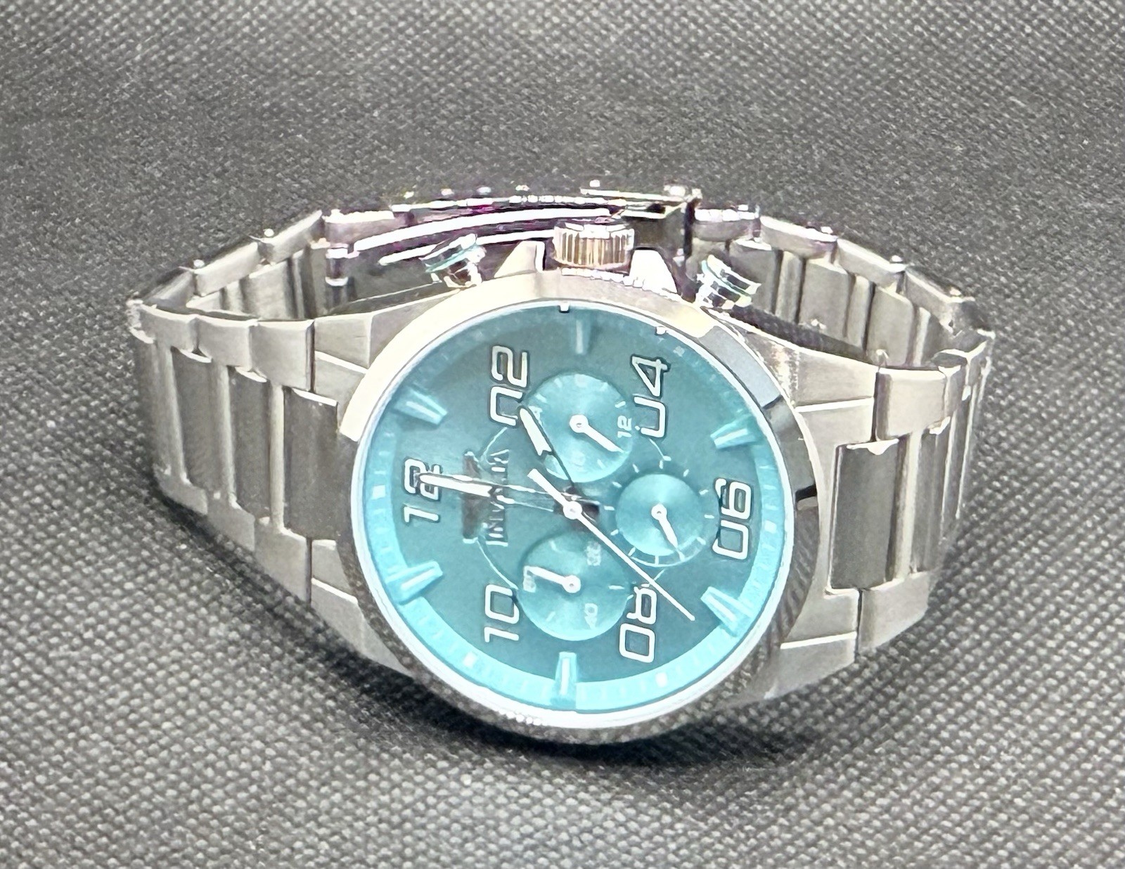Invicta Speedway men’s watch Aqua Blue