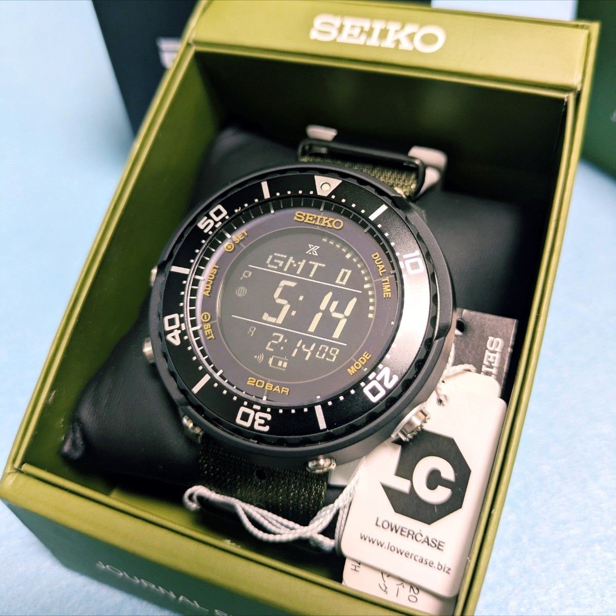 [Limited Edition] SEIKO PROSPEX LOWERCASE Khaki SBEP007