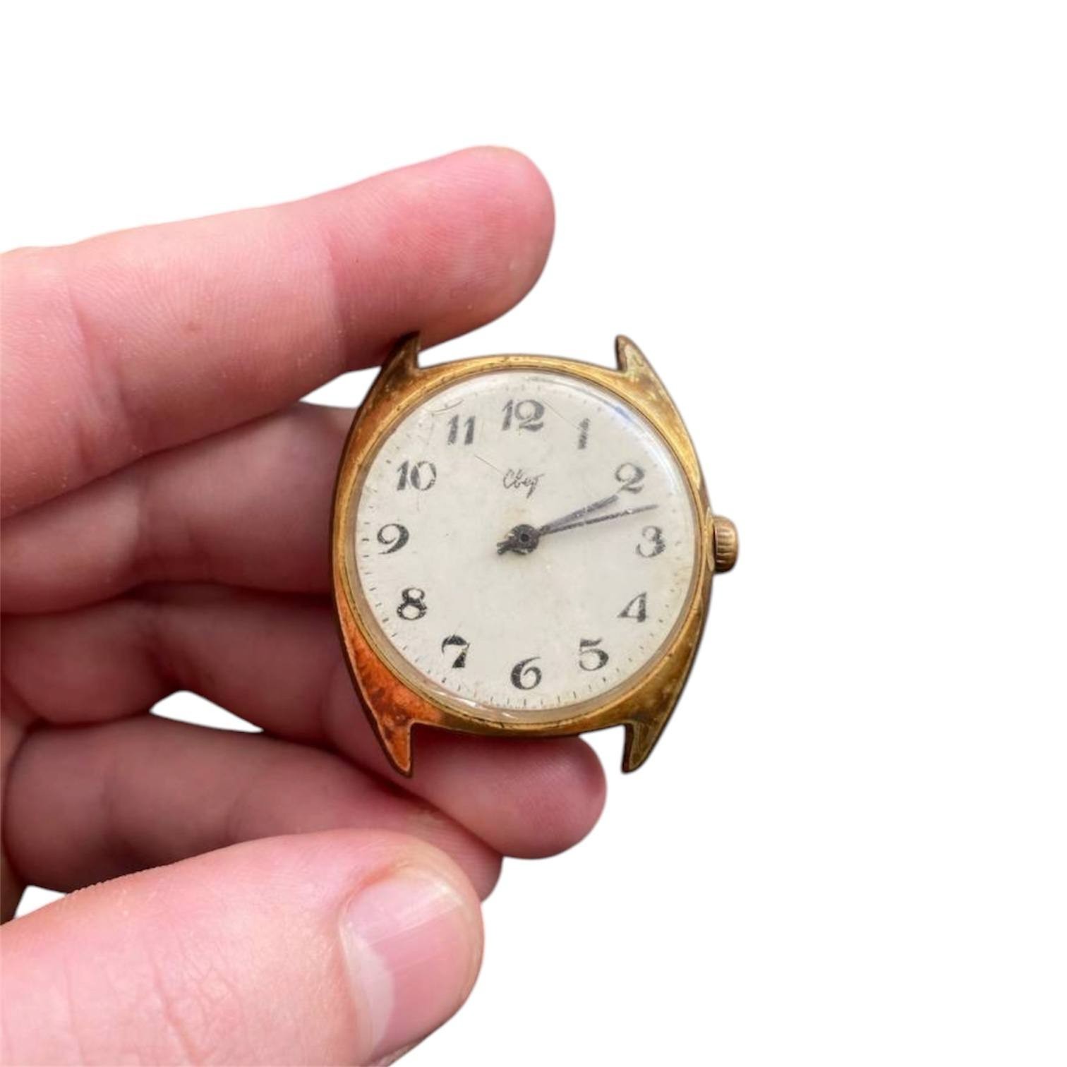Svet Watch Vintage watch Soviet mechanical Wristwach Gold Plated Rare