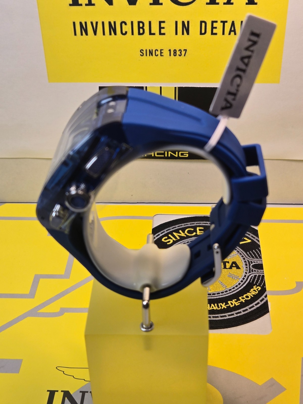 Invicta S1 Rally Anatomic Men’s Watch 47mm, Blue with Blue Bezel & Dial NEW!