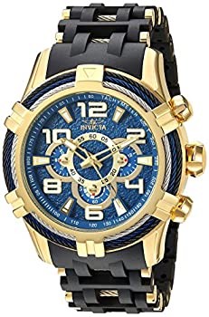 [B1R] Invicta Bolt 25556 Black Polyurethane Mens Watch [p7s]