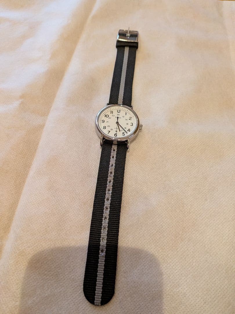Timex Watch 2016-CELL Quartz Black Dial Wristwatch