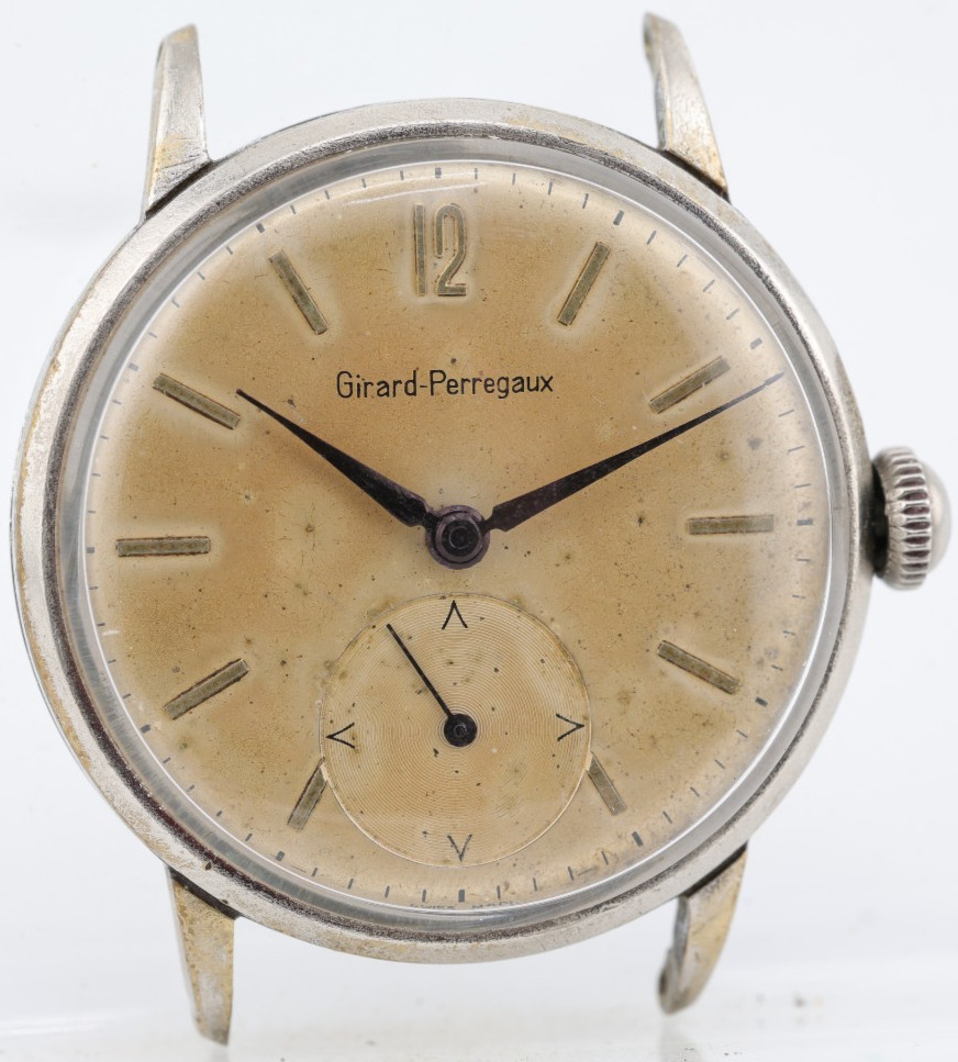 GIRARD PERREGAUX 17j WRIST WATCH, 03 U 201, 34mm 17mm LUG, 68003925, RUNS (BM)