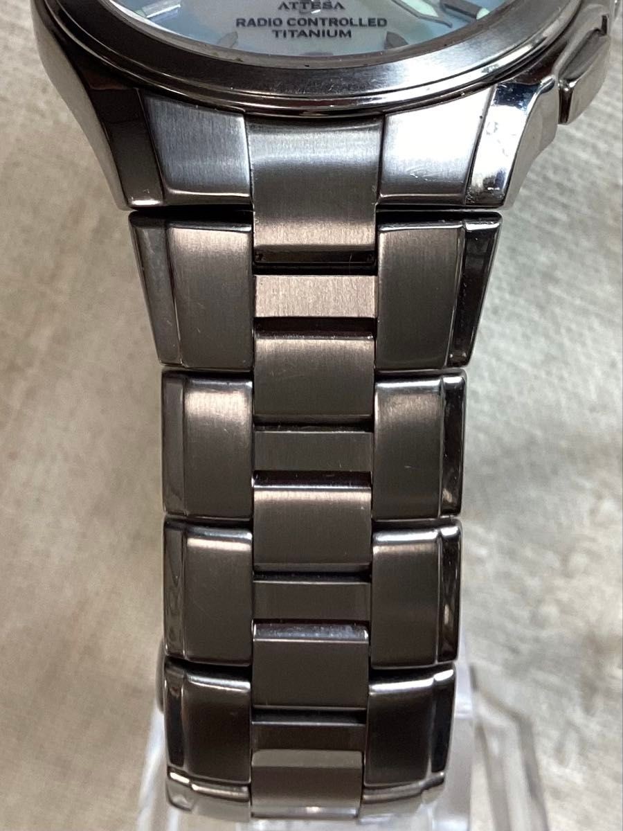 Citizen Attesa ATD53-2618 Eco-Drive Radio Limited MOP Dial Titanium Watch Japan