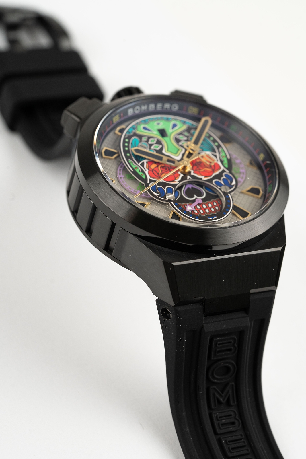 Bomberg Men’s Bolt-68 Neo Calaveras Multicolour Watch BF44CHAPBA.04-5.12
