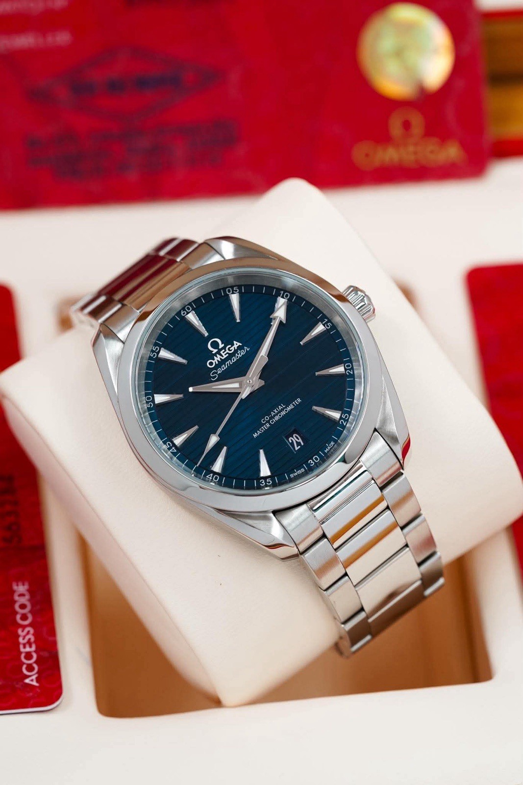 Omega Seamaster Aqua Terra Blue Master Co-Axial 38mm 220.10.38.20.03.001