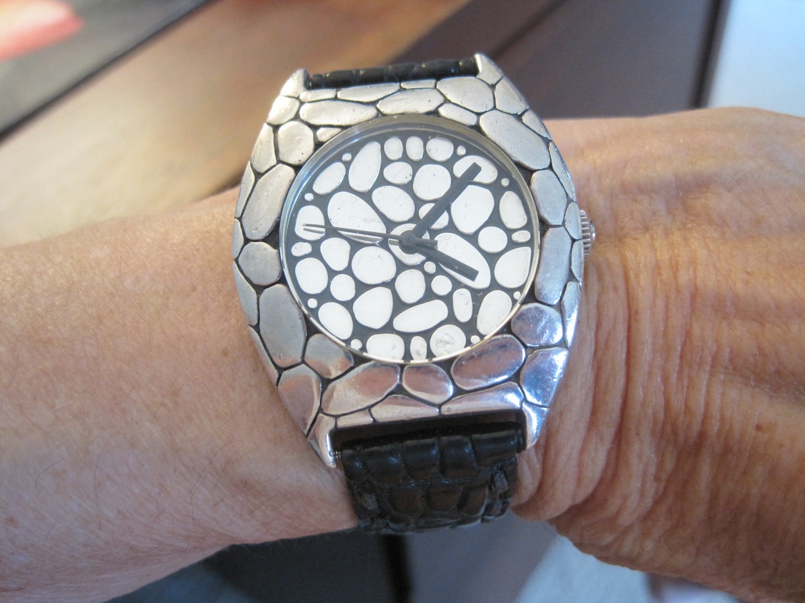 JOHN HARDY STERLING SILVER MENS WATCH