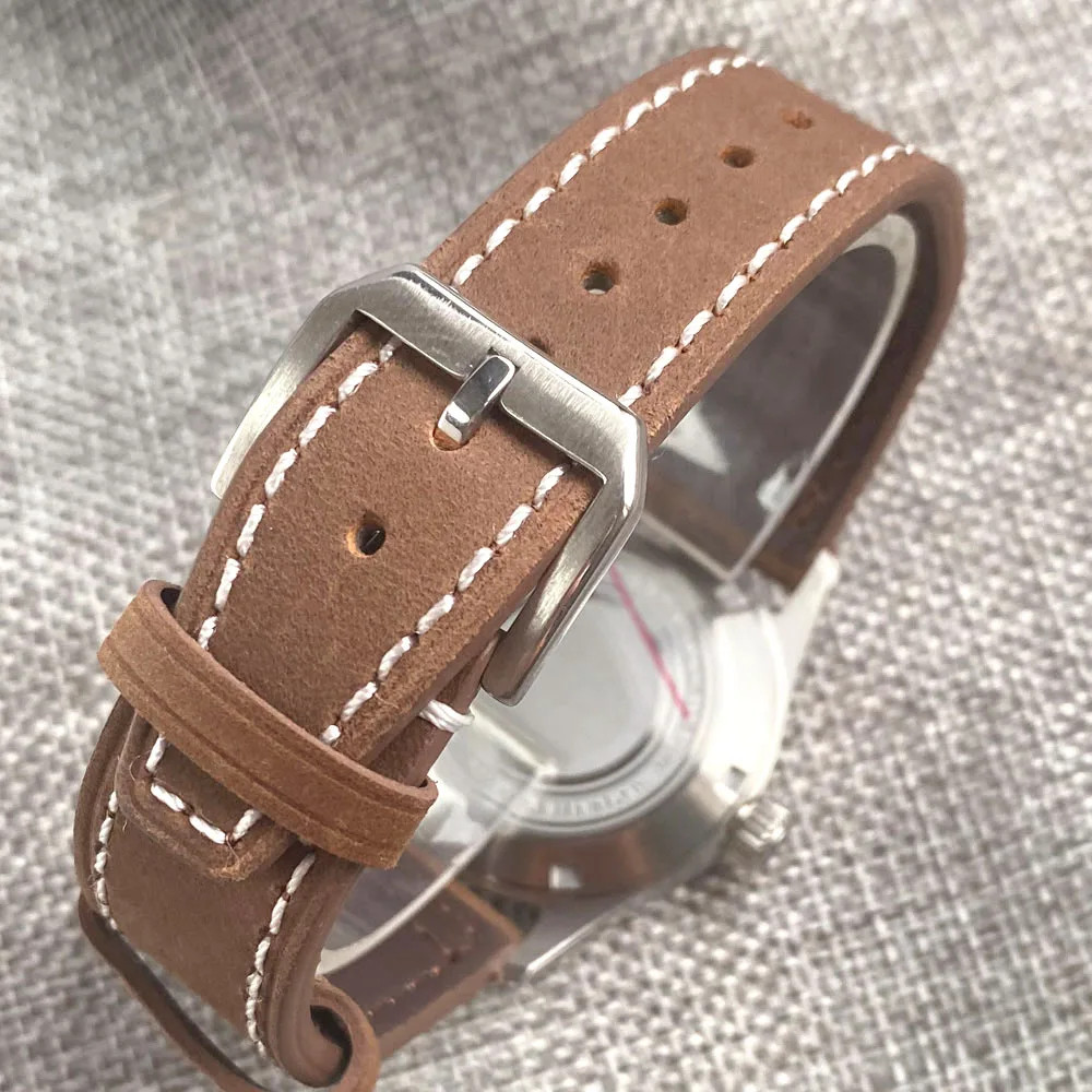 Tandorio 36mm Automatic Diver Men Watch California Dial For Japan NH35/Miyota