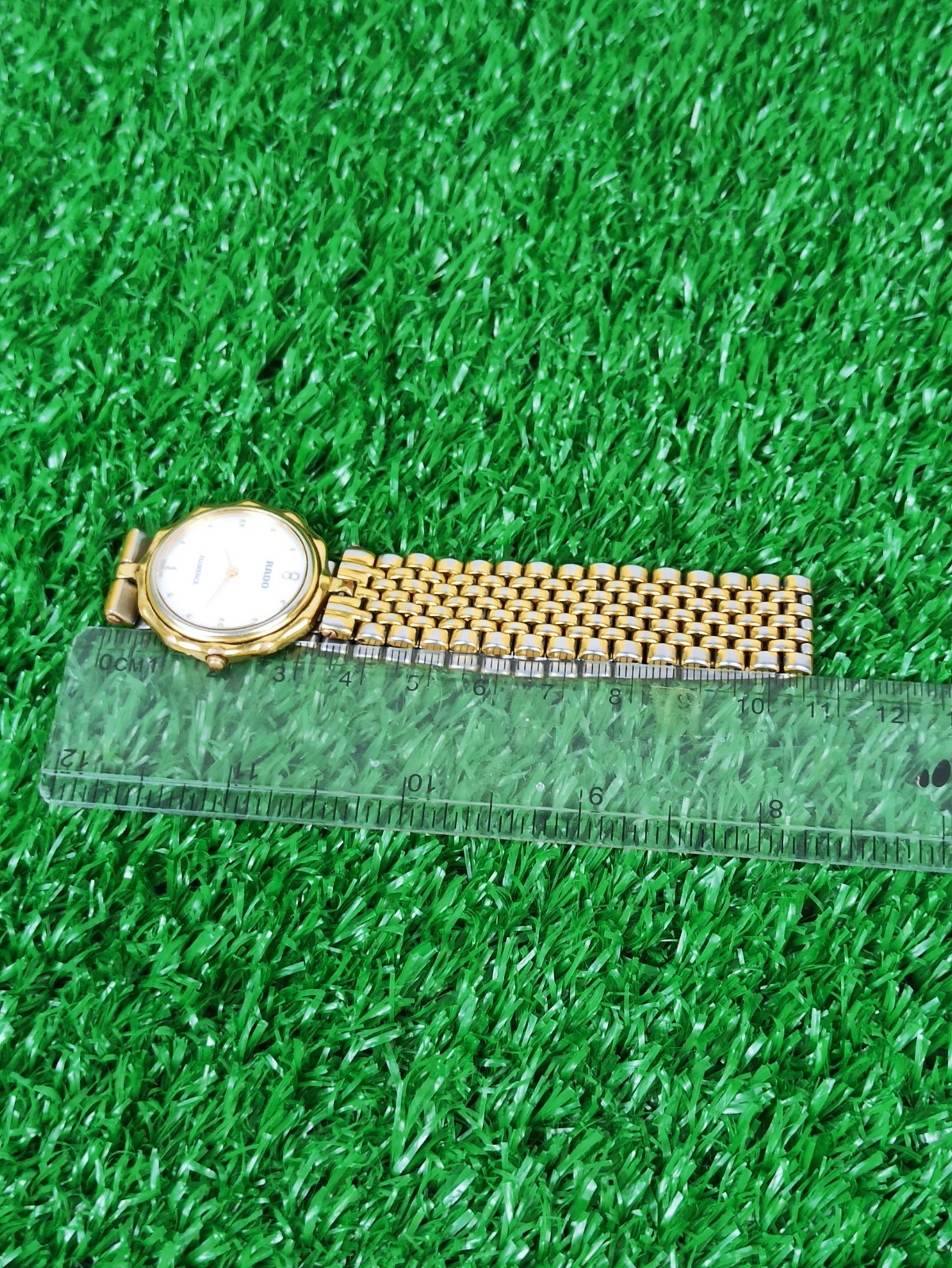 Iconic Model Rado Florence Classic Watch & Gold Tone Swiss Movement 80s Quartz