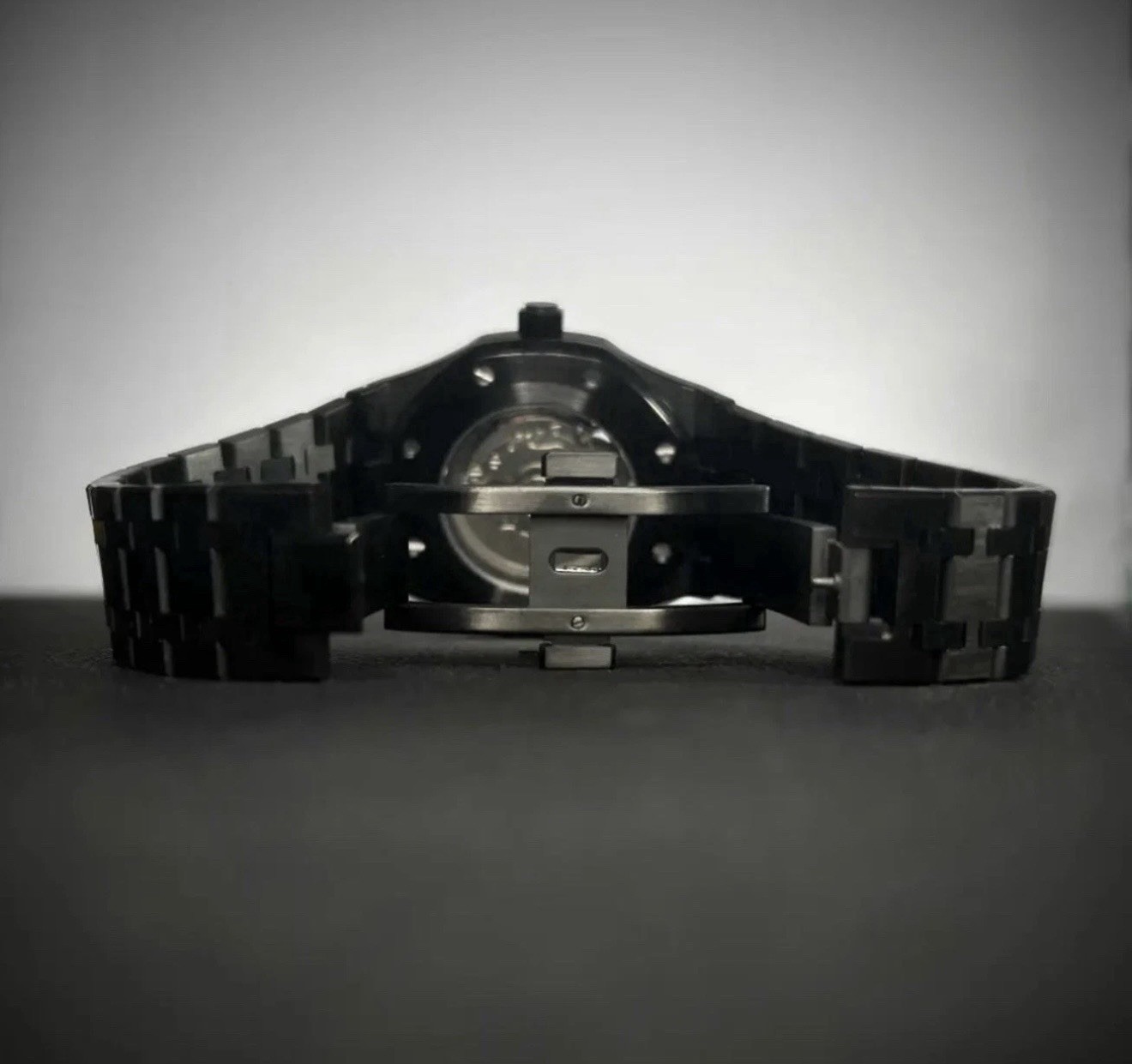 Custom 41mm BK “RO” Style Skeleton Mod w/ NH70 Automatic