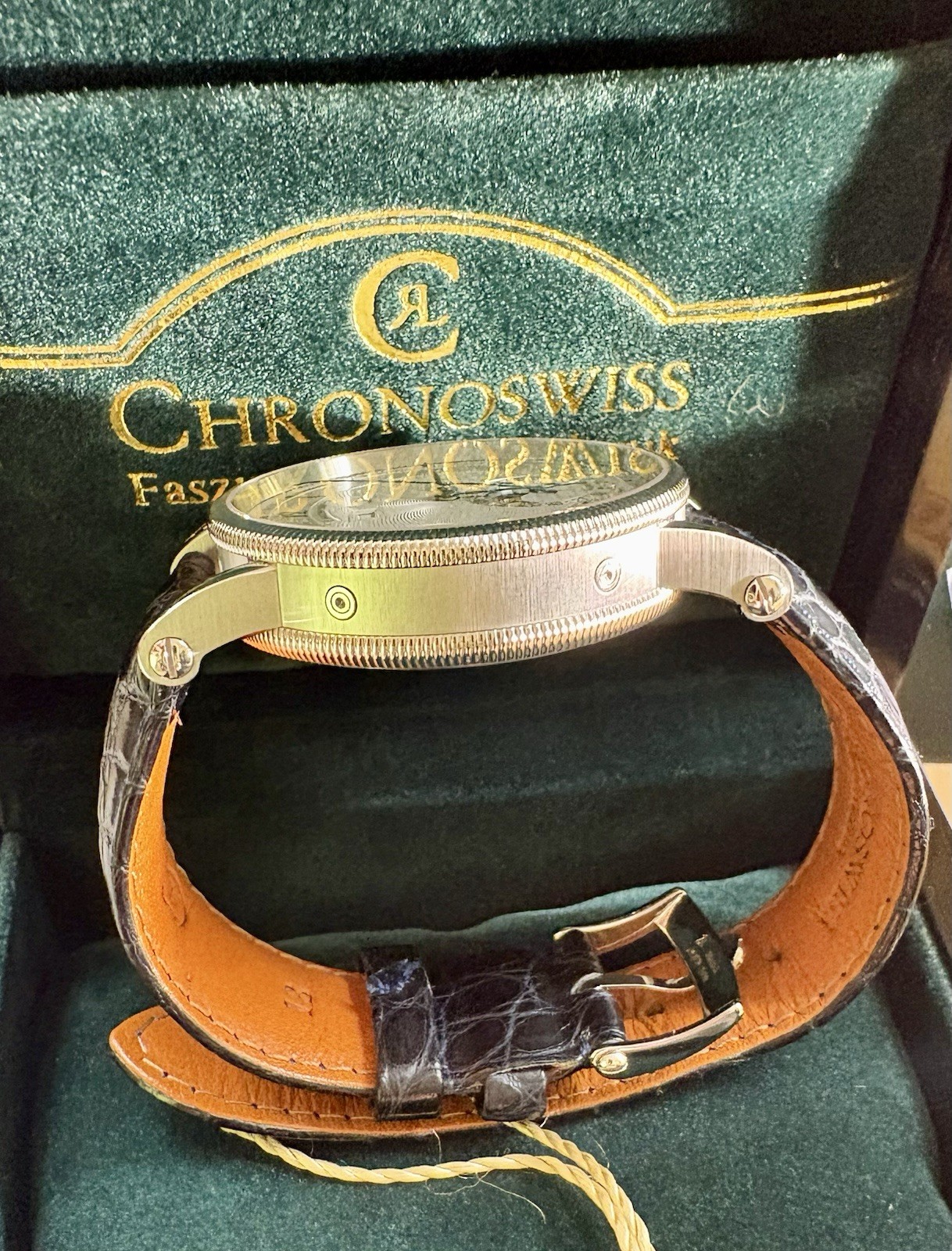 Chronoswiss – Lunar Moon Phase Triple Calendar – CH 9323 – C.931 – Box & Papers