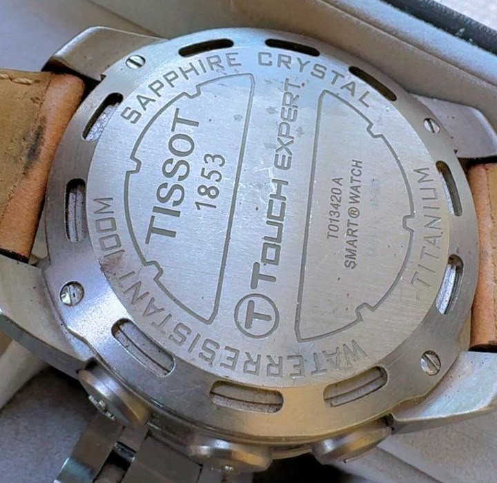 Tissot T-Touch Expert Titanium Pre-owned Watch – Flawless