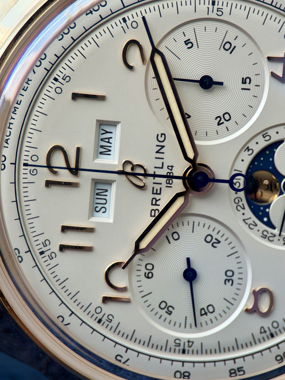 Breitling Premier B25 Datora Complete Calendar Rose Gold Full Set RB2510371G1P1
