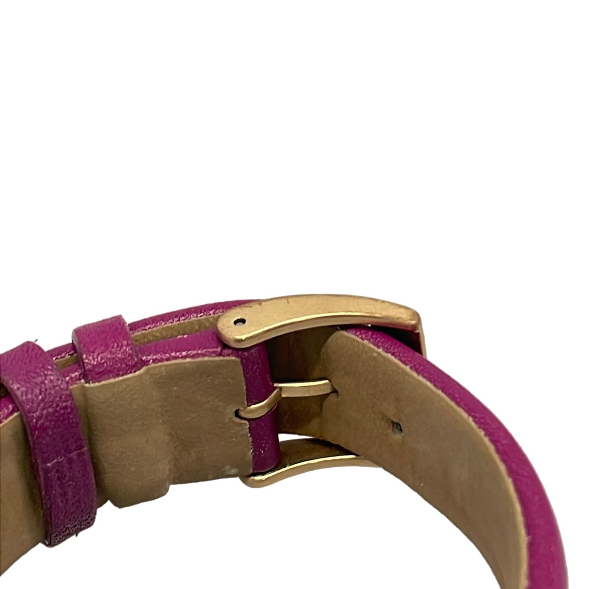 Used Paul Smith Dial Mini Watch Ivory x Pink