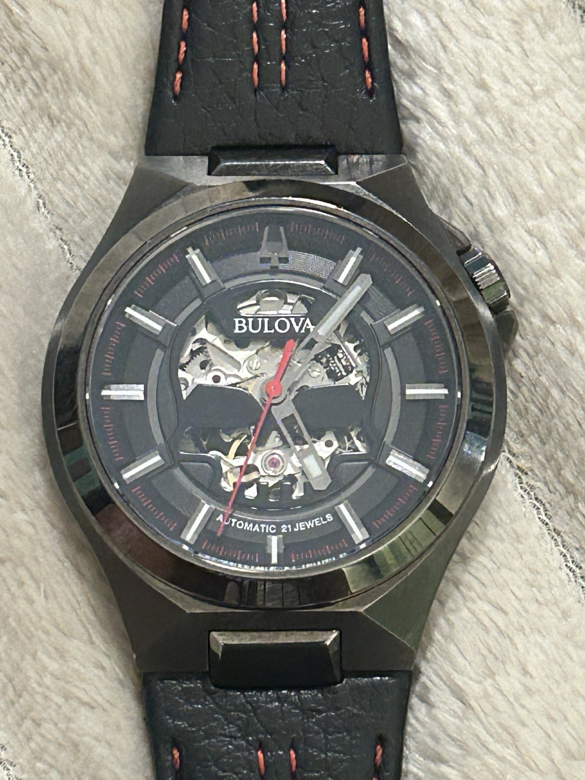 Bulova Maquina Automatic Skeleton Dial 46mm