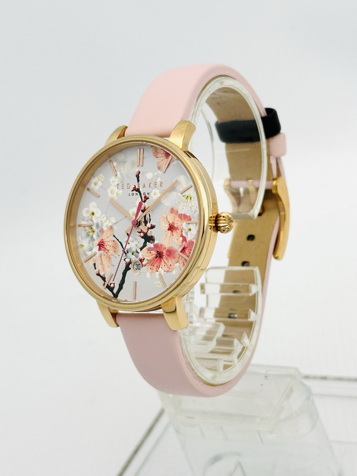 Ted Baker Kate Women’s TE10031545 Multicolour Floral Dial Pink Strap Watch