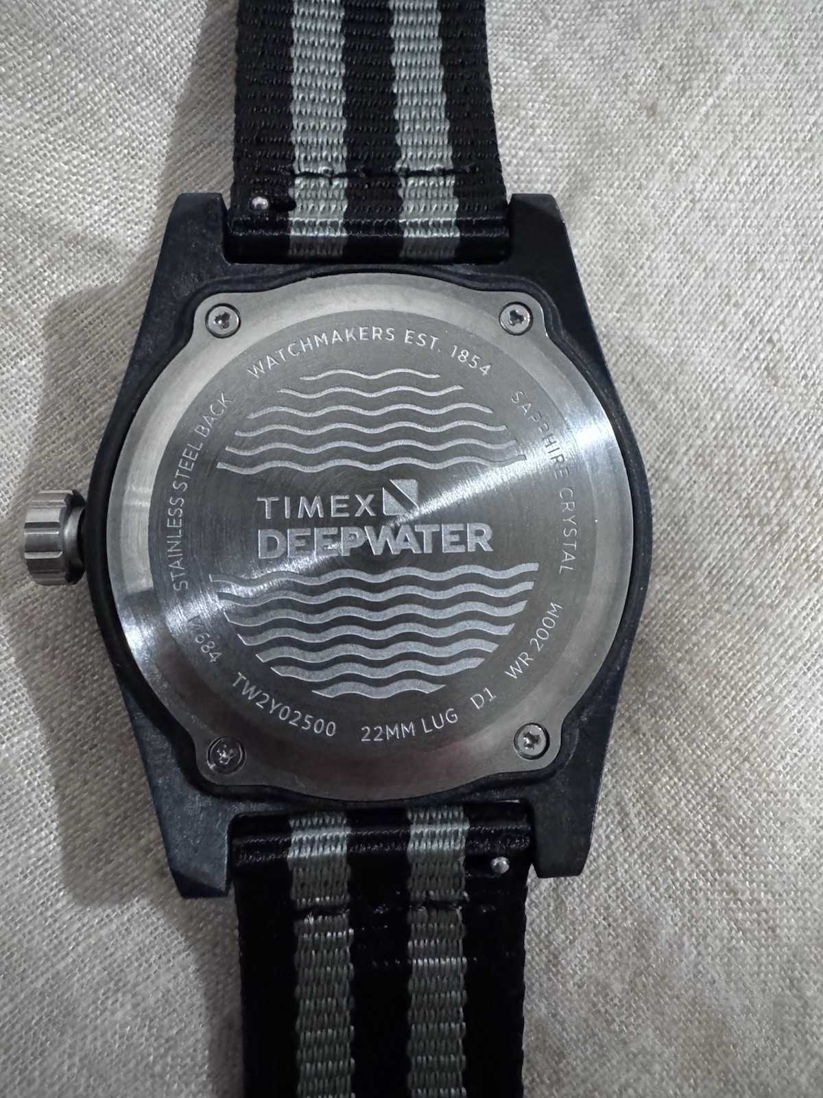 Timex Deepwater Reef 200 XCF 43mm Watch with Archer nylon NATO strap