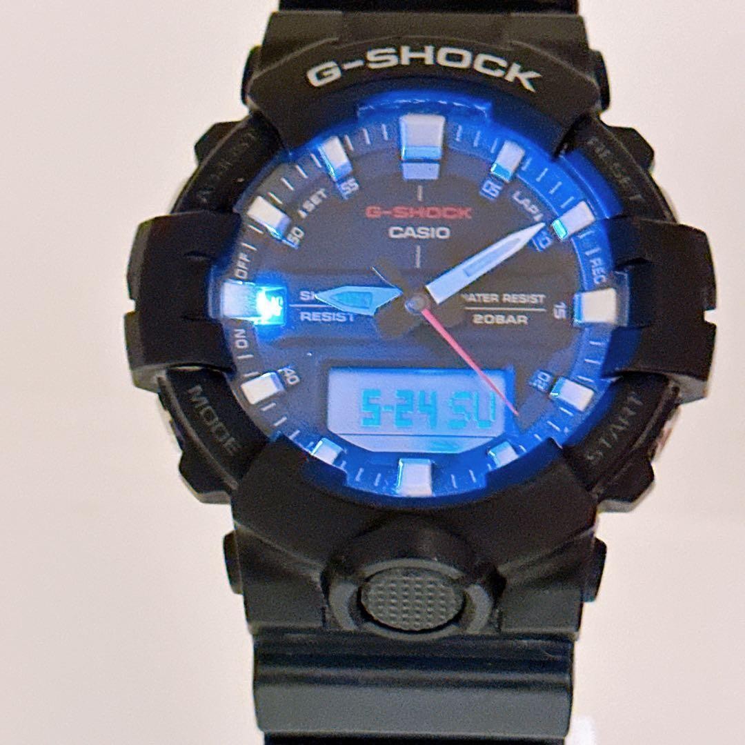 CASIO G-SHOCK GA-800 Black Watch From Japan