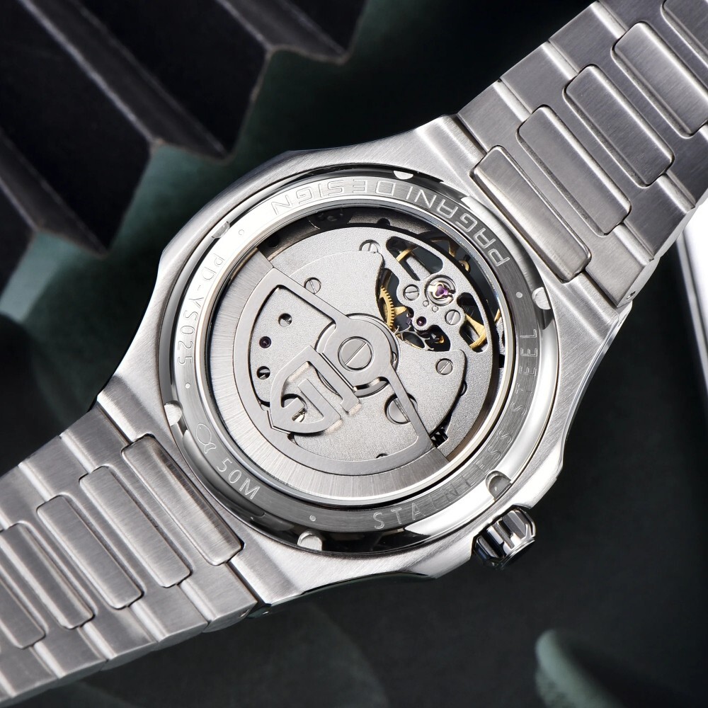 Men’s Automatic Mechanical Tourbillon Watches Waterproof Sapphire Glass Luminous