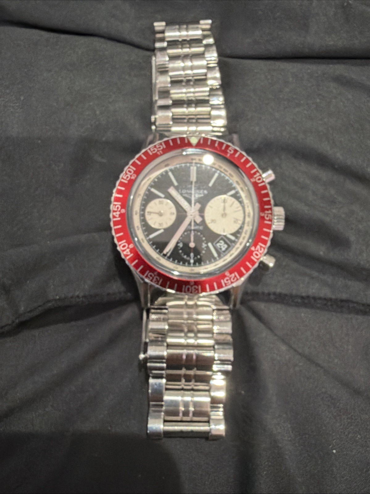 Longines Heritage Men’s Black Watch – L2.808.4.52.6